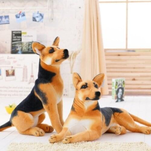 30/40/50cm plush lifelike simulation dog good quality stuffed soft lovely Educational for children christmas gift kid and friend