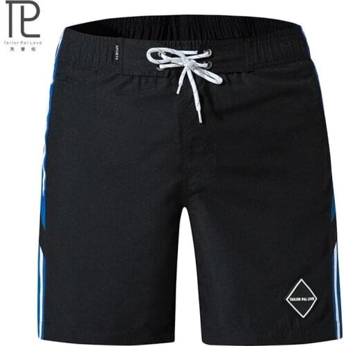 Tailor Pal Love Men Swimwear Shorts For Beach Swimming Surfing Running Short pants Quick Drying and soft 3 colors optional