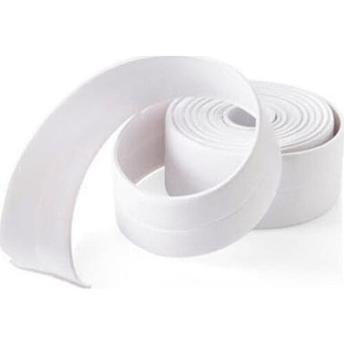 3.2mx3.8cm Mildew Resistant Kitchen Sealing Strip Waterproof Bathroom Wall Stickers Self Adhesive Bath Sealing Strip