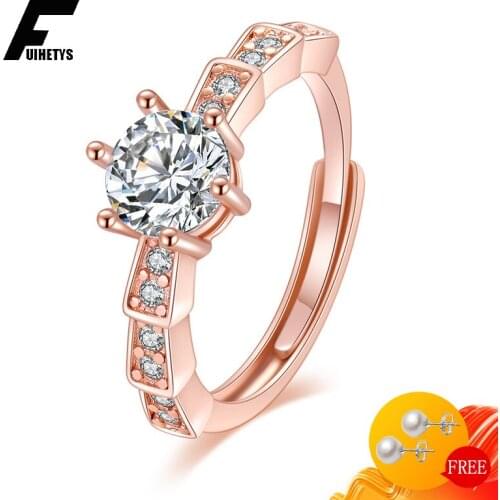 Bali Jelry Charm Rings 925 Silver Jewelry Zircon Gemstone Open Ring Trendy Accessories for Women Wedding Engagement Dropshipping