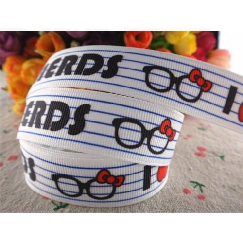 16053013, new arrival 7/8'' 22mm 5 yards printed grosgrain ribbons cartoon ribbon handmade hair bows