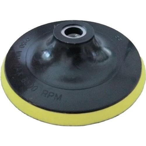 7 Inch 180MM Backing Polishing Buffing Pad Marble Backer Pad Hook&Loop Backer Plate Rubber Backer HF