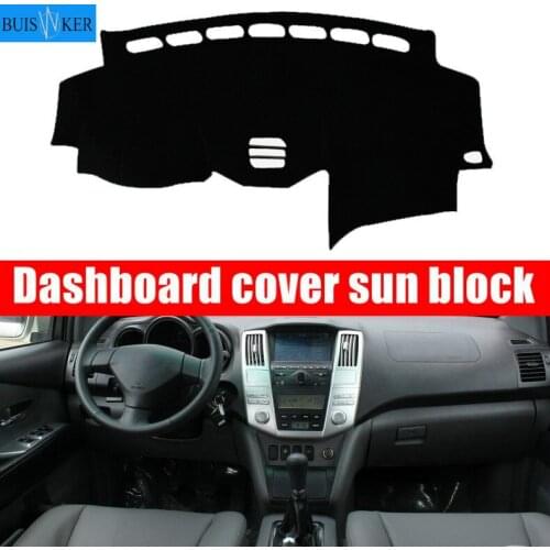 Car Dashboard Cover Dash Mat For Lexus RX RX300 RX330 RX350 2004-2006 2007 2008 2009 Non-slip Sun Shade Pad Carpet Anti-UV