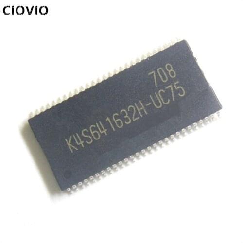 CIOVIO 10PCS K4S641632H-UC75 K4S561632N-LC75 K4S643232H-UC60