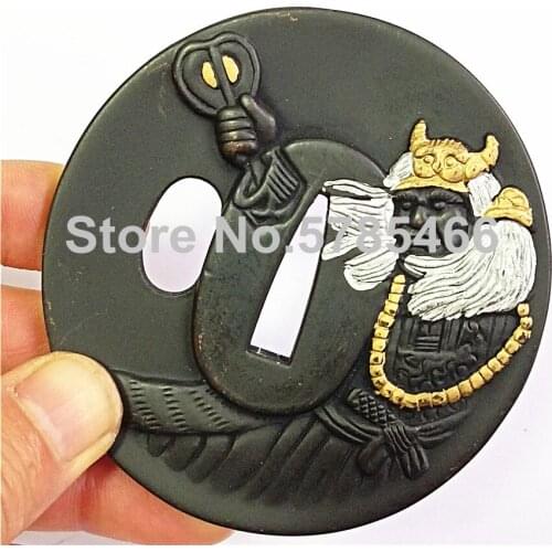 Beautiful Alloy Guard Tsuba For Japanese Samurai Katana Sword Wakizashi Tanto Sword Katana