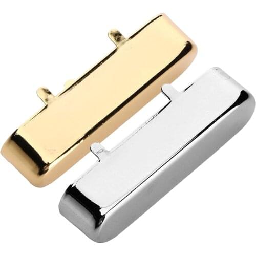 Brass Neck Pickup Cover For TL for Telecaster Electric Guitar Parts Gold/Chrome