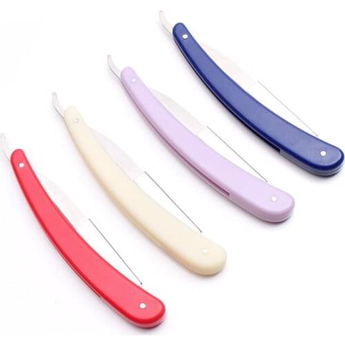 15*1.5cm Men Straight Barber Razor Edge Folding Shaving Knife Hair Removal Tools Shaving Razor Free Shipping High Quality 6105