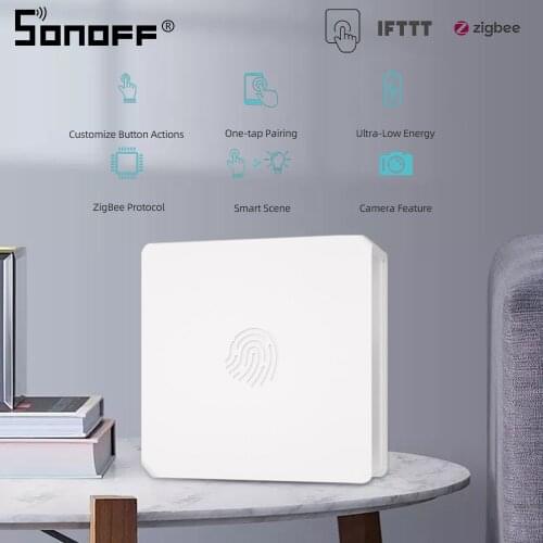 SONOFF Zigbee Switch Motion Sensor Door Window Sensor Temperature And Humidity Sensor Zigbee Bridge Smart Home For Google Home