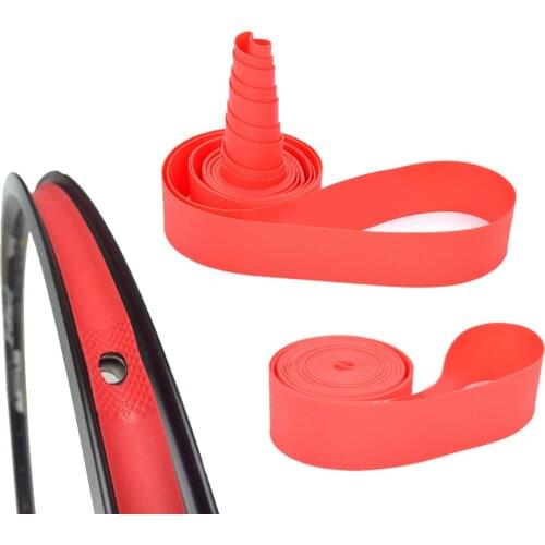 2pcs Bicycle Tire Liner PVC Puncture-proof Explosion-proof Tire Pad 12/14/16/20/24/26/27.5 Inch 700C YS-BUY