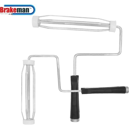 BRAKEMAN 2 Pack 9 inch 230mm Paint Roller Frames 5 Wire DIY Drywall Painting Wall Tools Large Jobs