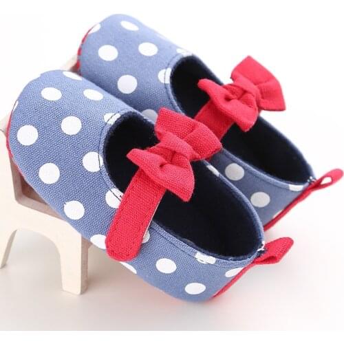 Spring, summer and autumn 0-1 years old female princess shoes soft bottom baby toddler shoes