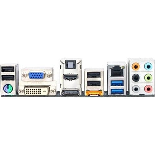 I/O shield back Suitable for Gigabyte GA-H67MA-UD2H-B3 H67MA-UD2H-B3 I / O baffle rear panel custom baffle(No motherboard)