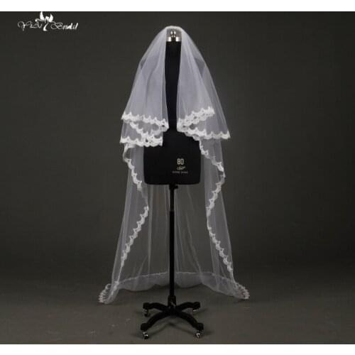 TA155 Cheap Blusher Veil with Comb Floor Length Wedding Accessories