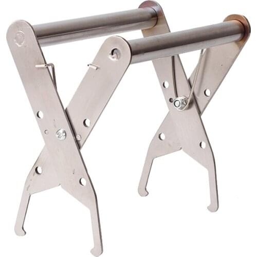 1Pcs Bee Hive Frame Holder Lifter Grip Tools Stainless Steel Lift Clamp Tool Beekeeper Nest Frame Clip Beekeeping Supplies