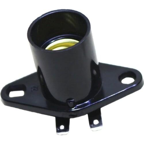 1Pcs E14 Led Lamp Holder Adapter 220V Light Microwave Oven Parts 4cm Wide Curved Foot High Temperature Resistant Lamp Holder New