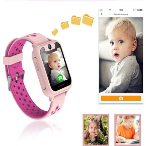 2021 1.54 Inch Touch Screen Kids Smart Watch S6L LBS Baby Tracker HD
