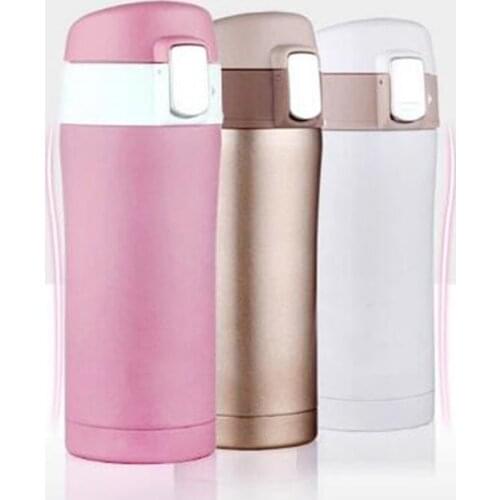 2019 Hot 350/500ml Travel Bottle Thermoses Stainless Steel Heat Insulation Vacuum Thermo Cup Mug Chilly Bottle Coffee Drinkware