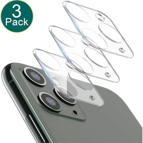 3PCS Tempered Glass Camera Lens Protector For Apple iPhone 11 Pro Max 11Pro iPhone11 XR XS XR 9H Protection Protect verre trempe