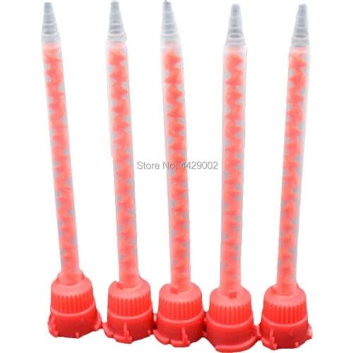 5pc AB 10:1 Adhesive Glue Resin Static Mouth Mixing Nozzles Epoxies Tube Needles Epoxy Resin Static Mixer AB Adhesive Mixed Tube