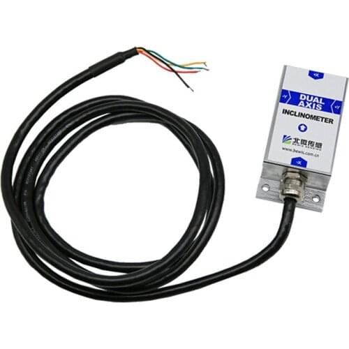 BWM428 Tilt Angle Sensor Dual Axis Inclinometer with Accuracy 0.05 Degree 4-20mA,0-20mA,0-24mA (optional) RS232 digital output
