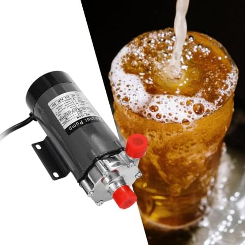 Magnetic Alcohol Beer Pump Stainless Steel 220V Plug-EU, with 1/2'' Inch Thread