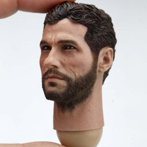 1/6 Scale WWII German U-Boat Commander- Lehmann Head Sculpt Submarine Commander Soldier Head Played for 12in Action Figure Toy