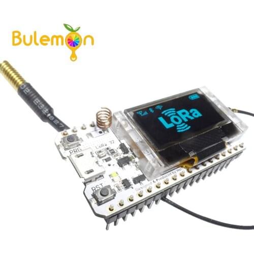 2PCS LoRa ESP32 0.96 Inch Blue OLED Display Bluetooth WIFI Lora Kit SX1278 32 Module IOT Development Board Antenna for Arduino