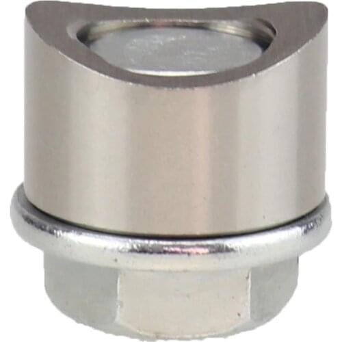 Oxygen Sensor Stainless Steels Bung Plug Nut Stepped Mounting Cap Kit Plug Nut Plug Wideband Nut Fitting Weld Bungs M18X1.5