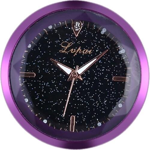 1 Pc Stick-On Car Clock Adhesive Universal Practical Dash Watch Interior Decoration Dashboard Clock For Automobile Vehicle Clock