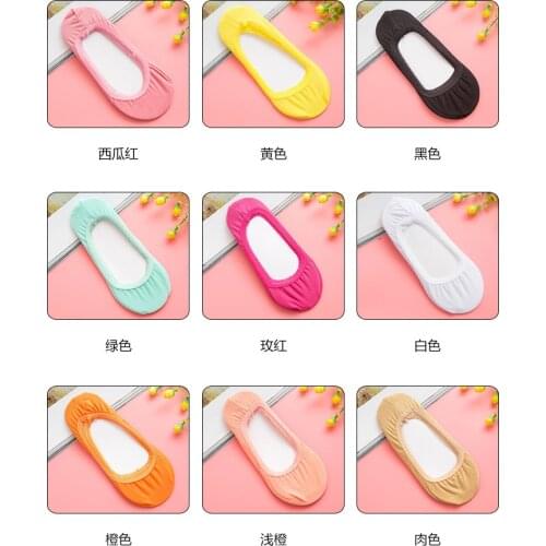 Invisible Short Woman Sweat Warm comfortable cotton bamboo girl womens boat socks ankle low female invisible 5pair=10pcs ws41