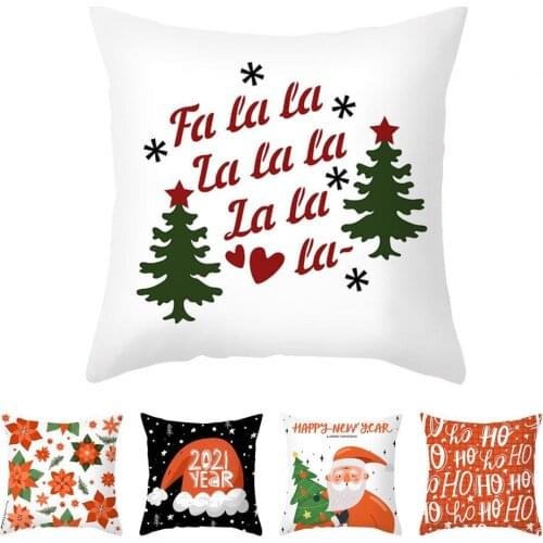 Excellent Pillow Cover Super Soft Skin-Friendly Eye-catching Polyester Peach Skin Cartoon Pattern Cushion Cover Decor for Dorm