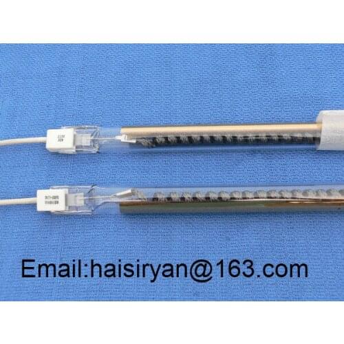 Gold Coating Twin Tube Carbon IR Heaters for Paint Curing