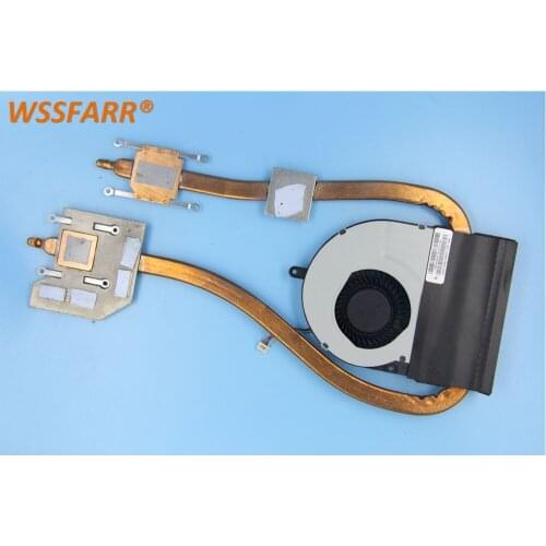 New Original Laptop CPU Cooling Radiator heatsink&fan for ASUS 76V N76VJ N76VM N76VZ N76VB N76VV 3N0-MGA0101 13GNAJ1AM010