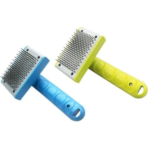 Pet Dog Hair Removal Comb Automatic Self Cleaning Automatic Multi-Functional Remove Hair Knot Tools Slicker Brush Grooming Brush