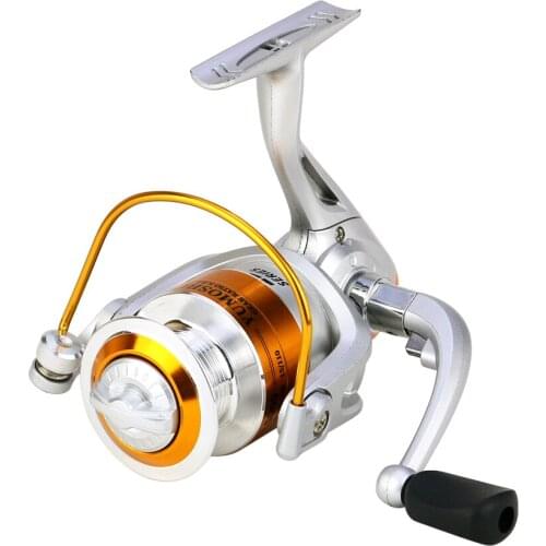 YUMOSHI GS Series Reel BL1000-7000 5.2:1 Aluminium Alloy Body Metal Coil Fishing Reels Spinning Saltwater Wheel Carp Fishing Ree