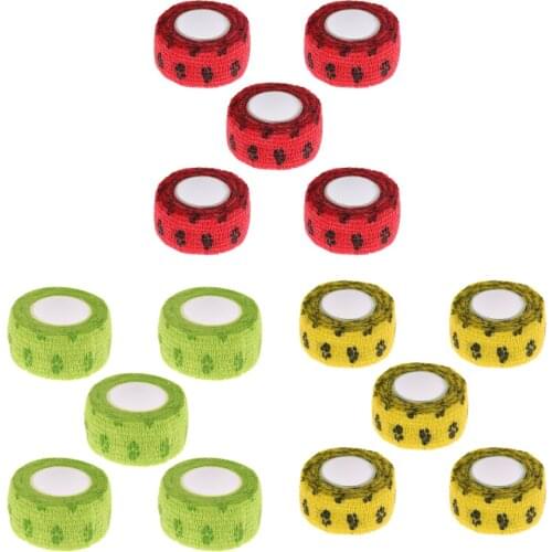 5 Pieces Non Woven Pet Dog and Cat Wound Self Adhesive Bandage Tape