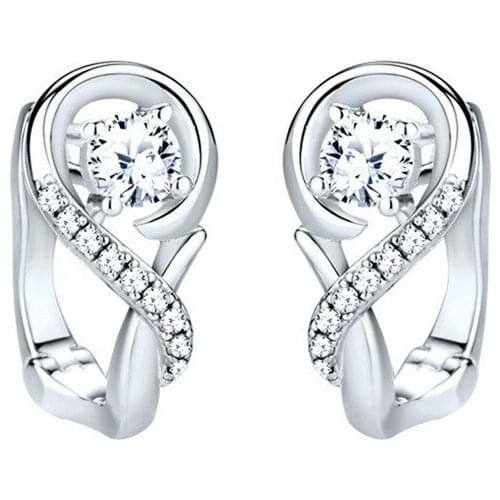 Exquisite Music Note Weight Loss Earrings Cubic Zirconia Earrings Acupoint Stimulation Magnetic Therapy Fat Burning