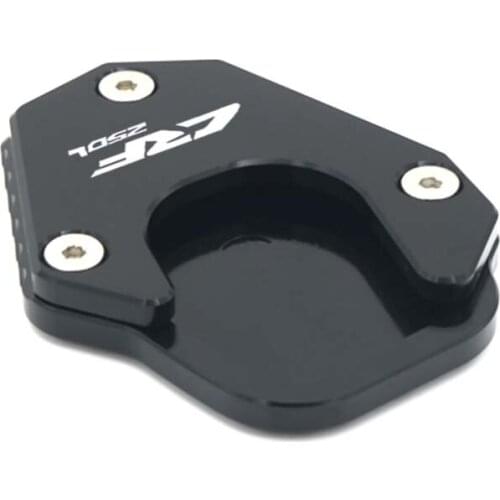 2020 Stand Extension Support Plate For Honda CRF 250 RALLY CRF 250L CRF250 Side Kickstand enlarger pad Logo motorcycle parts