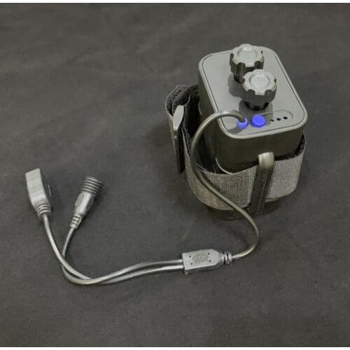 6 Section Waterproof 8.4V/12.6V 18650 Battery Case holder 18650 Battery Pack 5V USB Dual Interface 18650 Waterproof Battery Box