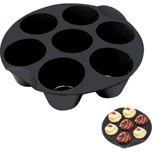 Air fryer accessories 7 even cake cup muffin cup For 3.5-5.8L air of fryer various models X1I3