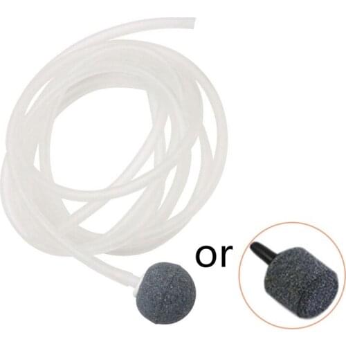 Aquarium Battery Operated Tank Fish Air Pump Aerator Oxygen w/Air stone Portable 896B