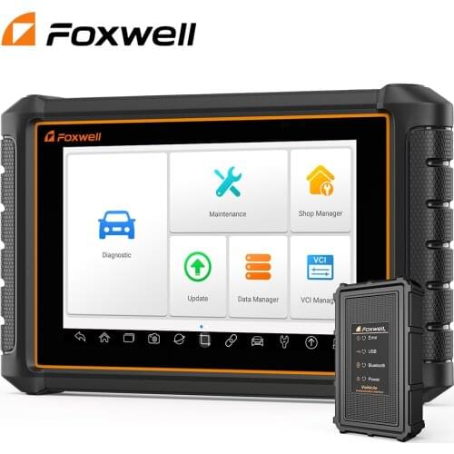 FOXWELL GT65 Obd obd 2 Car Diagnostic Tools Active Test ECU Coding 24 Reset Multibrand Diagnosis Professional Automotive Scanner