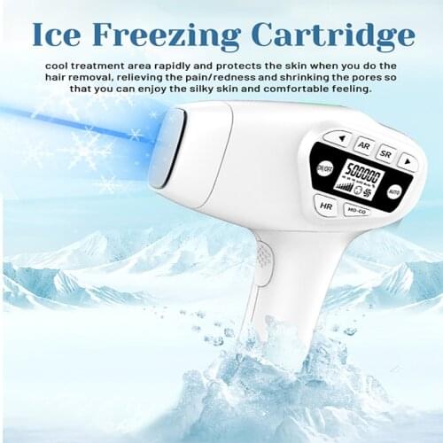 1,500,000 Flashes 5-in-1 Epilator Hair Removal Laser Machine IPL Hair Removal for Arm Leg Bikini Armpit Permanent Painless Laser