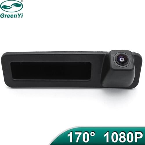 GreenYi 170 Degree 1080P Vehicle Rear View Camera for BMW 5 series F10 F11/ 3 series F30 F31 F32/X3 F25/X4 F26/X5 F15/X6 F16