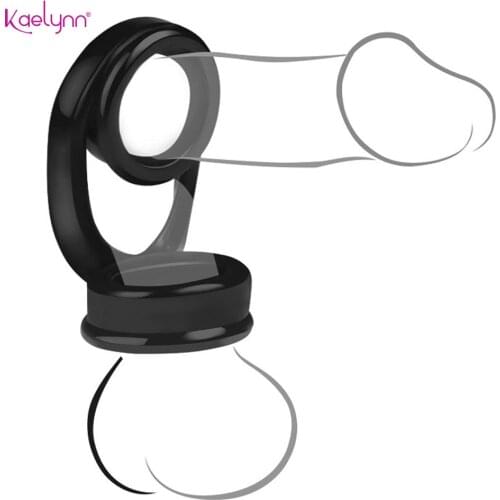 Penis Cock Rings Delay Ejaculation Erection Penis Sleeve Time Lasting Adjustable Sex Toys For 18+ Male Beginer Erotic Toys Shop