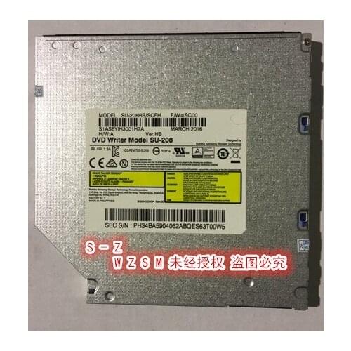 New Genuine SU208 SU-208 DVD Optical Drive 8X DVD Burner 9.5mm Super Slim Laptop Internal SATA Drive dvd writer