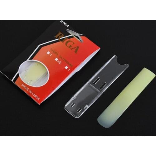 Newly Portable Tenor Saxophone Resin Reed Durable Sax Reed Practical Instrument Accessories Suitable for Beginner Student