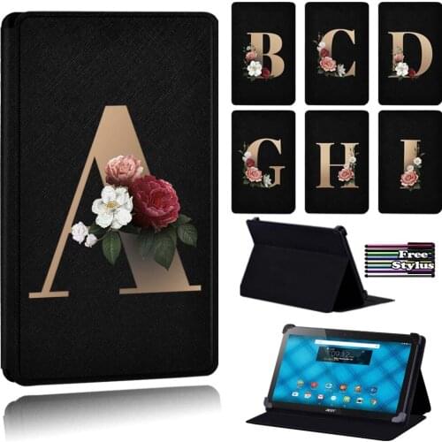 Tablet Case for Acer Iconia One 10 B3-A10/Iconia One 10 B3-A20/Iconia A3-A10 10.1" Anti-shock Letter Pattern Leather Cover Case