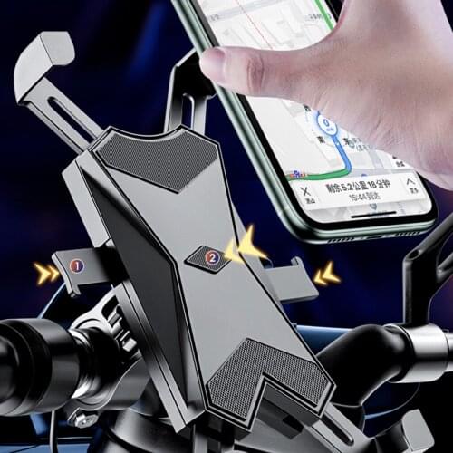 New Bike Phone Mount Anti Shake and Stable 360° Rotation Bike Accessories for Any Smartphone Between 4.7 and 6.7 inches