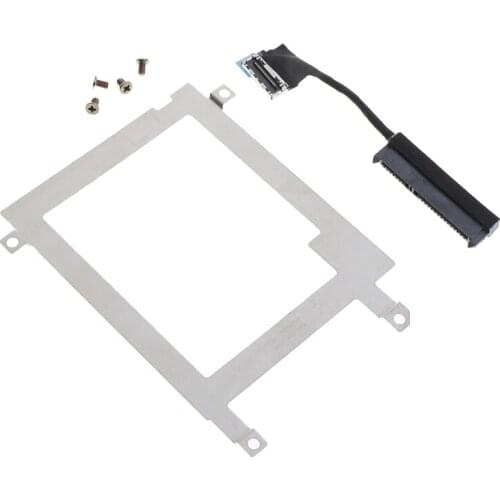Hard Disk Drive Caddy Tray Bracket SATA Cable Connector For Dell Latitude E7440 N2UB